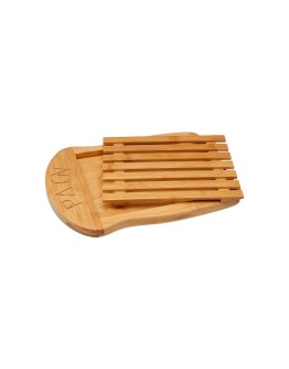 BAMBOO BREAD CUTTING BASE WITH COLLECTOR "PAIN" 