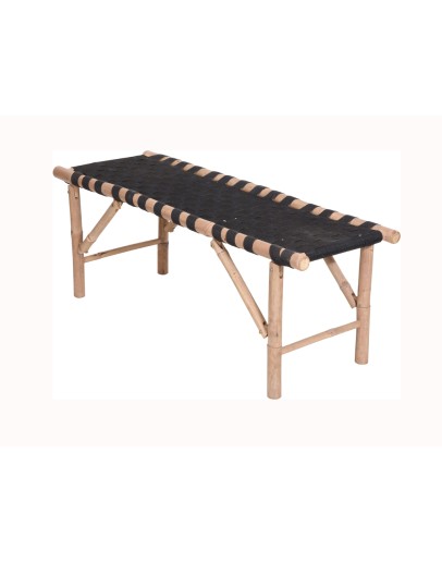 BENCH BAMBOO BED FOLDED