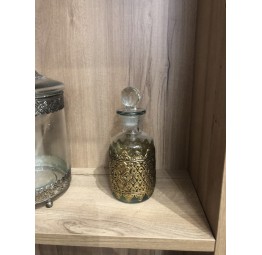 Carafe With Metal Detail Inart
