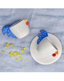 ΦΛΥΤΖΑΝΙ ΚΟΚΟΡΑΣ ΧΕΙΡΟΠΟΙΗΤΟ | CHRISSA CERAMICS