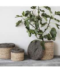 Ψάθινα Μπαμπού Καλάθια Κουτιά