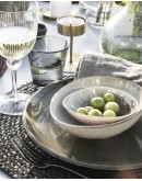 ΣΕΤ 4 ΣΟΥΠΛΑ CIRCLE  ΓΚΡΙ / ΜΠΛΕ