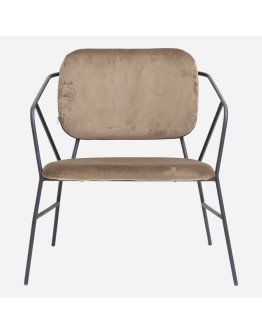 LOUNGE CHAIR KLEVER BROWN