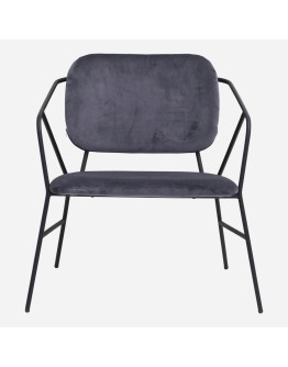 LOUNGE CHAIR KLEVER GRAY