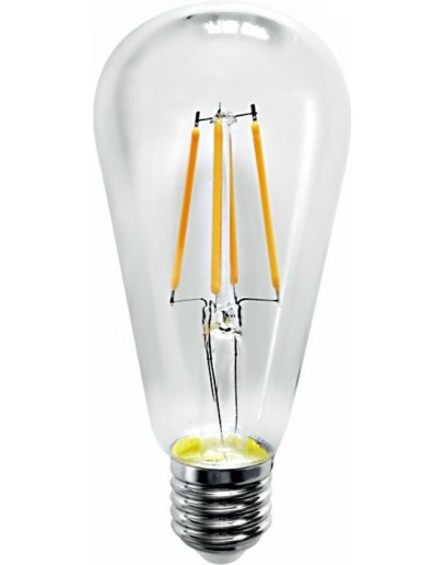 ΛΑΜΠΑ LED 4W ΣΧΗΜΑ ST64 AVOCANDO E27 ΖΕΣΤΟ ΛΕΥΚΟ 2700Κ 360LM