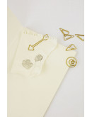 ΣΥΝΔΕΤΗΡΑΣ ΒΕΛΟΣ BRASS  ΣΕΤ 8 ΤΕΜ