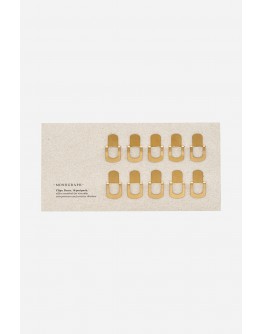 CLIPS ORGANIZE BRASS PACK OF 12
