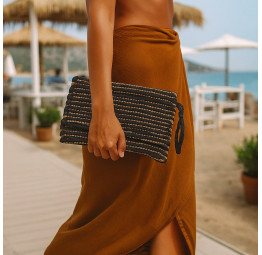 Φάκελος Μαύρος Boho 30x20