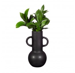 Amphora Vase black Large