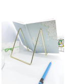 ΜΕΤΑΛΛΙΚΟ ΣΤΑΝΤ ΒΙΒΛΙΟΥ ΕΝΤΥΠΩΝ ΧΡΥΣΟ