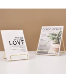 ΜΕΤΑΛΛΙΚΟ ΣΤΑΝΤ ΒΙΒΛΙΟΥ ΕΝΤΥΠΩΝ ΧΡΥΣΟ