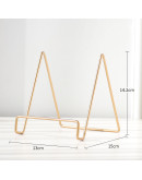 ΜΕΤΑΛΛΙΚΟ ΣΤΑΝΤ ΒΙΒΛΙΟΥ ΕΝΤΥΠΩΝ ΧΡΥΣΟ