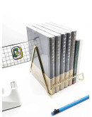 ΜΕΤΑΛΛΙΚΟ ΣΤΑΝΤ ΒΙΒΛΙΟΥ ΕΝΤΥΠΩΝ ΧΡΥΣΟ