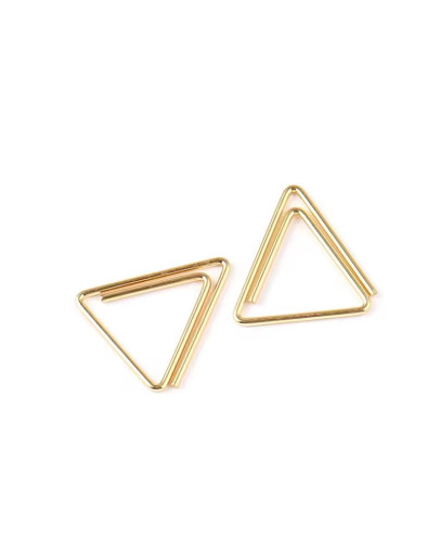 ΣΥΝΔΕΤΗΡΑΣ ΤΡΙΓΩΝΟ ΧΡΥΣΟ ΧΡΩΜΑ 6 τεμ 3x3 cm